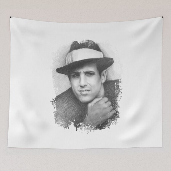 Item preview, Adriano Celentano drawing designed and sold by GoldsteinART.