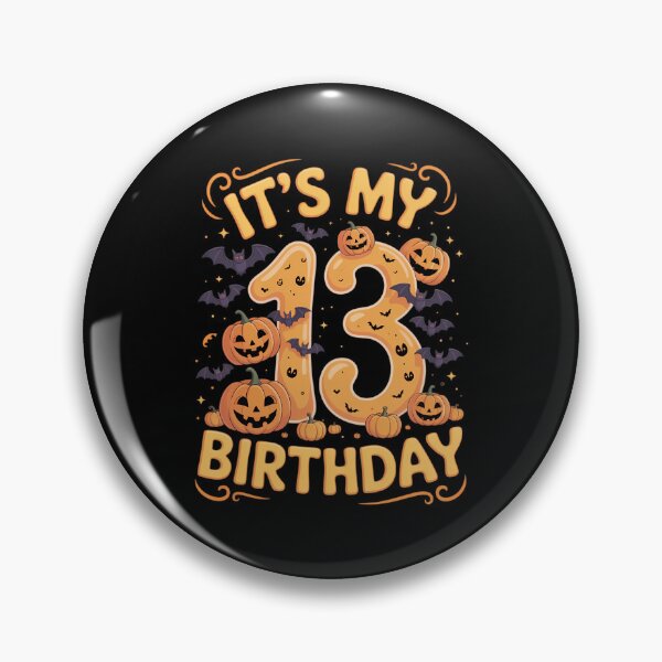 Item preview, Boo It's My 13th Birthday Halloween Pumpkin 13 Years Old designed and sold by JulienAureo.