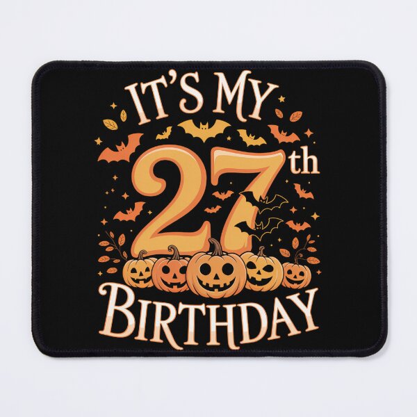 Item preview, Boo It's My 27th Birthday Halloween Pumpkin 27 Years Old designed and sold by JulienAureo.