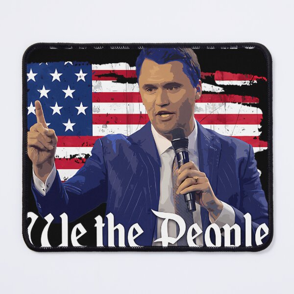 Item preview, A True Patriot Charlie Kirk American Flag designed and sold by JoelAnsaris.
