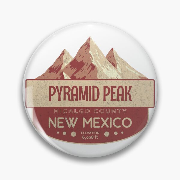 Item preview, Pyramid Peak, Hidalgo County, New Mexico, Mountain Design designed and sold by Wanderful-roads.