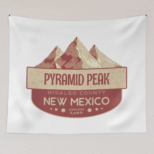 Item preview, Pyramid Peak, Hidalgo County, New Mexico, Mountain Design designed and sold by Wanderful-roads.