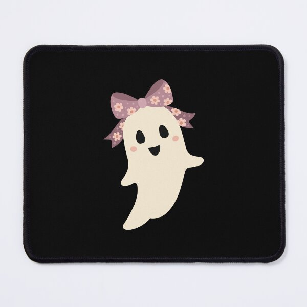 Item preview, Coquette Halloween Ghost with Bow designed and sold by Julza Art.