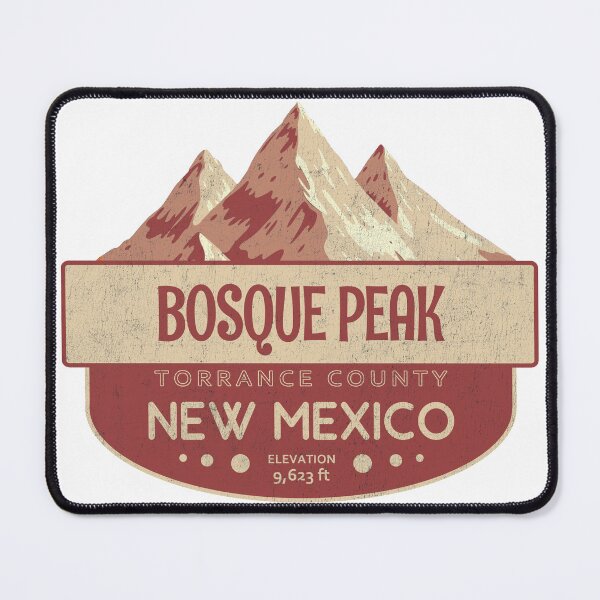 Item preview, Bosque Peak, Torrance County, New Mexico, Mountain Design designed and sold by Wanderful-roads.