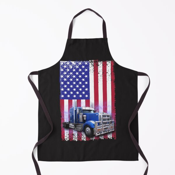 Item preview, TTrucker American Flag - Move America Diesel Rig designed and sold by HilllBernadine.