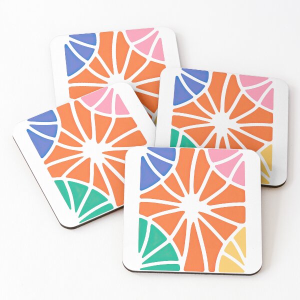 Item preview, Sunburst Abstract Retro Geometric Design designed and sold by ArtfulWeave.