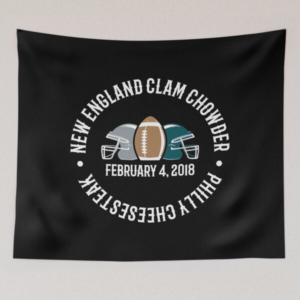 Item preview, Super Bowl 2018 -  Philly Cheesesteak Vs New England Clam Chowder 	 designed and sold by jaayzrxpgt4.