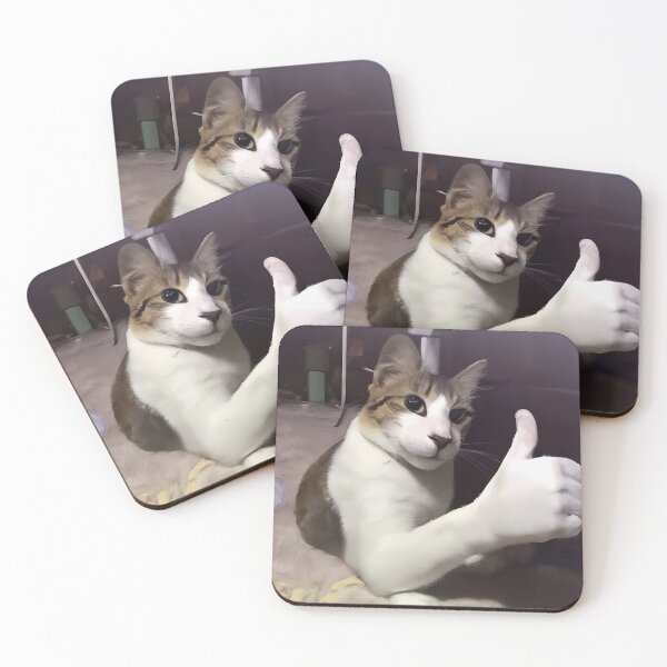 Item preview, Cat Thumbs Up designed and sold by BurnelRuais.