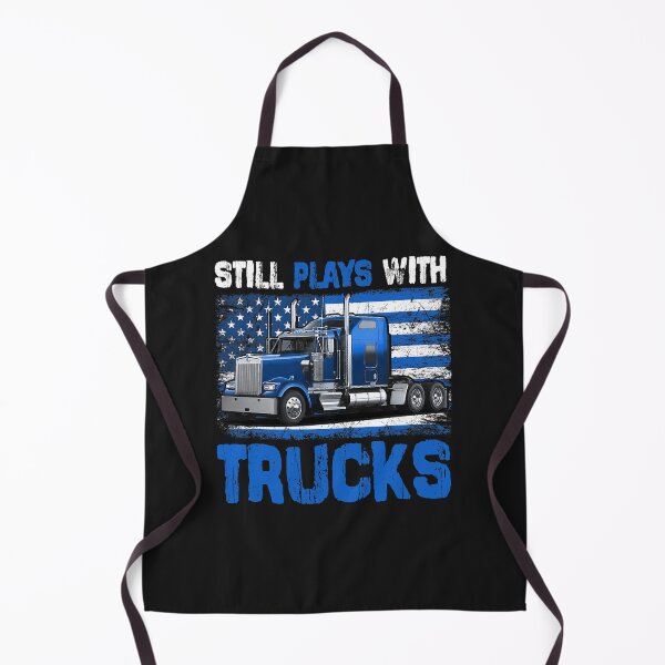 Item preview, Trucker - Still Plays With Trucks designed and sold by HilllBernadine.