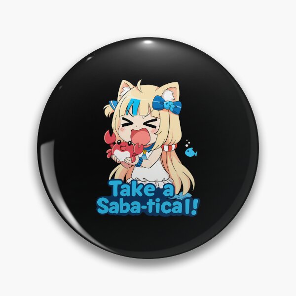 Item preview,  Sameko Saba Vtuber Take A Saba-Tical Mario Party Sticker designed and sold by Mateoabichj.