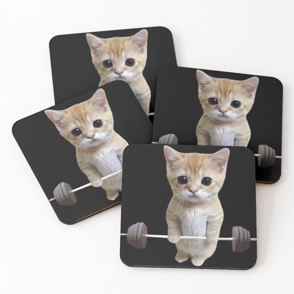Item preview, Gym Cat Deadlift 2 designed and sold by BurnelRuais.