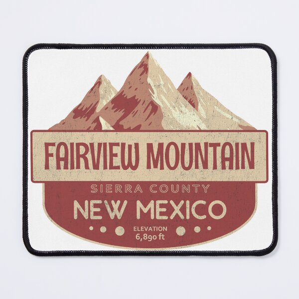 Item preview, Fairview Mountain, Sierra County, New Mexico, Mountain Design designed and sold by Wanderful-roads.