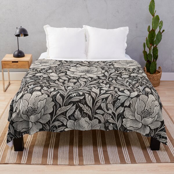 Item preview, Linocut Floral designed and sold by CoolPixels.