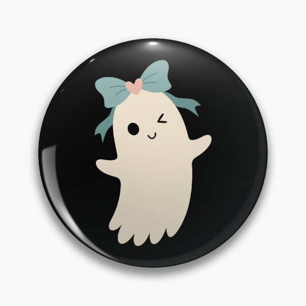 Item preview, Coquette Halloween Ghost with Bow designed and sold by Julza Art.