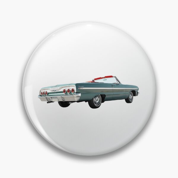 Item preview, Classic 1964 Chevrolet Impala Convertible Art designed and sold by JavisSRDesign.
