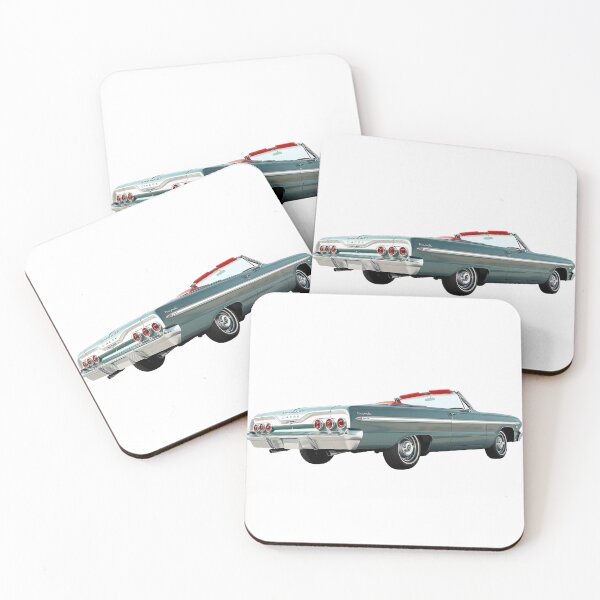 Item preview, Classic 1964 Chevrolet Impala Convertible Art designed and sold by JavisSRDesign.
