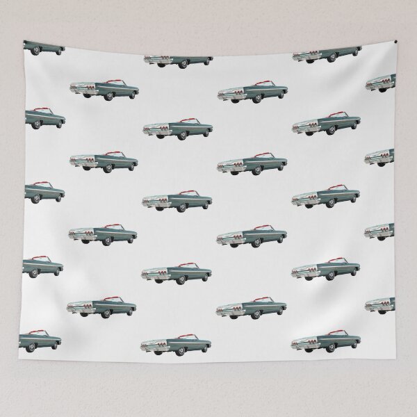 Item preview, Classic 1964 Chevrolet Impala Convertible Art designed and sold by JavisSRDesign.