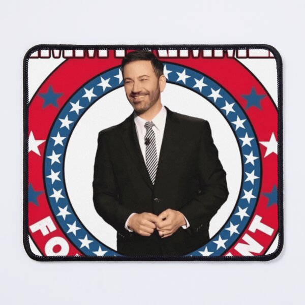 Item preview, Jimmy Kimmel For President Parody Poster designed and sold by JanayMcgoldric.