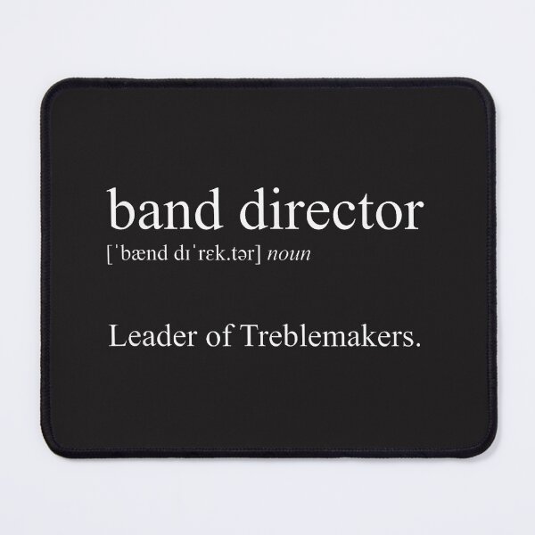 Item preview, Leader Of Treblemakers Band Director designed and sold by DereckAugustave.