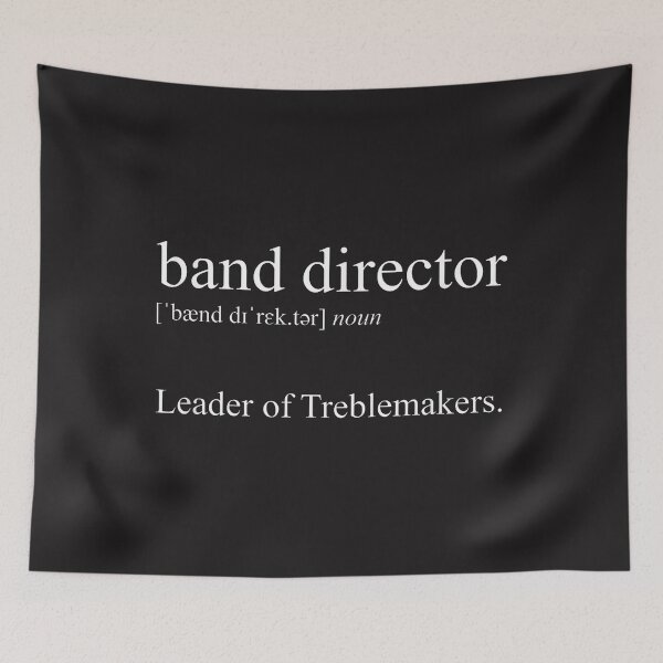 Item preview, Leader Of Treblemakers Band Director designed and sold by DereckAugustave.