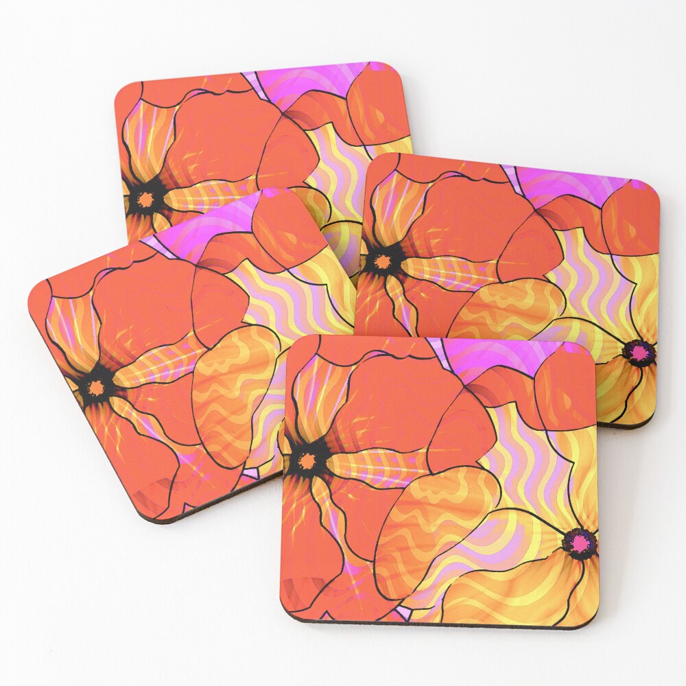 Item preview, Coasters (Set of 4) designed and sold by ViaARTfactory.
