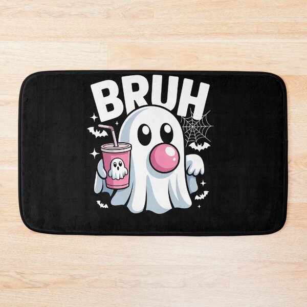 Item preview, Bruh Ghost Bubble Gum Funny Halloween Costume Spooky Season designed and sold by tabdejinti.