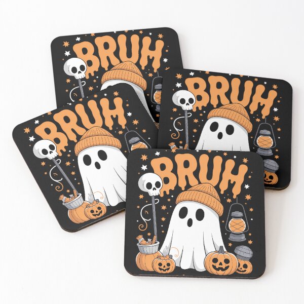 Item preview, Bruh Ghost Halloween Cute Ghost Trick Or Treat Candy designed and sold by tabdejinti.