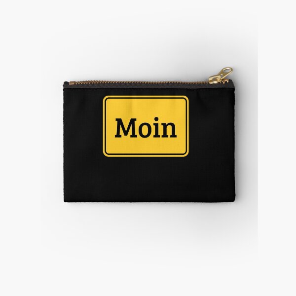 Item preview, “Moin” town sign – North German cult design designed and sold by Fies-und-Fein.