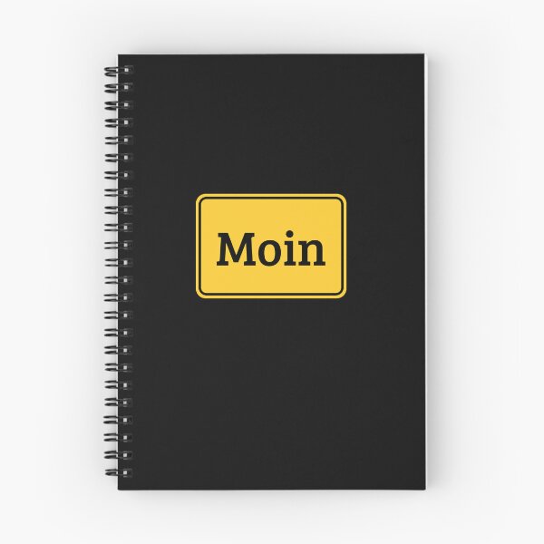 Item preview, “Moin” town sign – North German cult design designed and sold by Fies-und-Fein.
