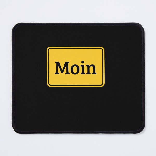 Item preview, “Moin” town sign – North German cult design designed and sold by Fies-und-Fein.