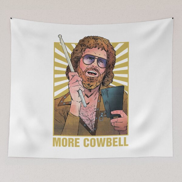 Item preview, More Cowbell - Retro designed and sold by Vaemlak.