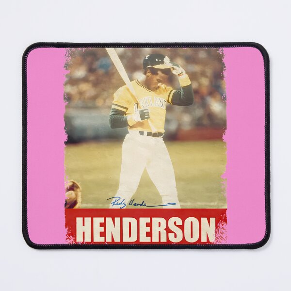 Item preview, Rickey Henderson Vintage Baseball Legend Art By Merch, Limited Edition designed and sold by williamsokshopu.