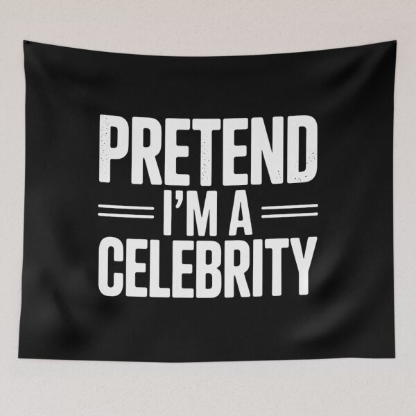 Item preview, Easy Pretend I'm Celebrity Famous Halloween designed and sold by Bandikonsalez.