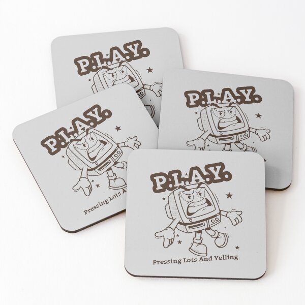 Item preview, P.L.A.Y. – Pressing Lots And Yelling designed and sold by Milena R..