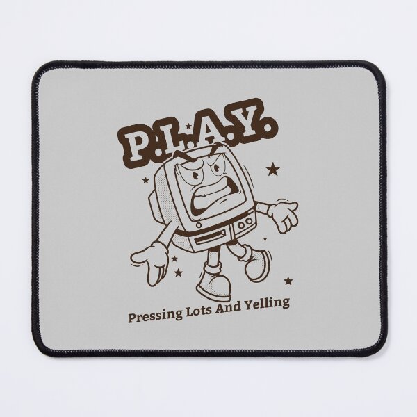Item preview, P.L.A.Y. – Pressing Lots And Yelling designed and sold by Milena R..