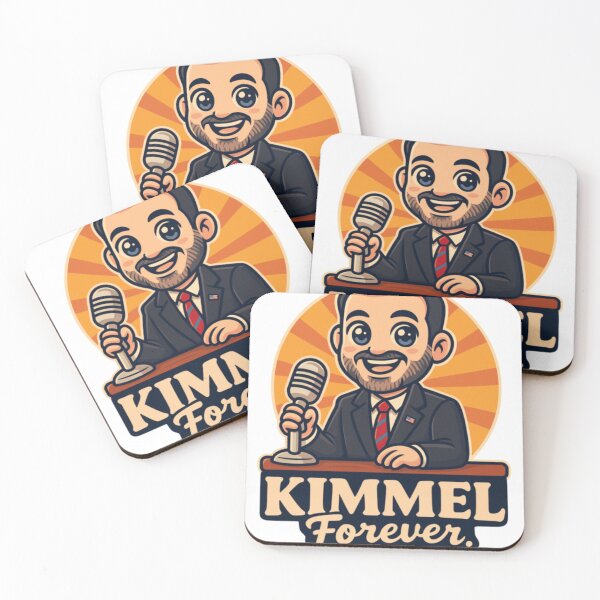 Item preview, Kimmel Forever The Mic Never Dies Cartoon designed and sold by JanayMcgoldric.