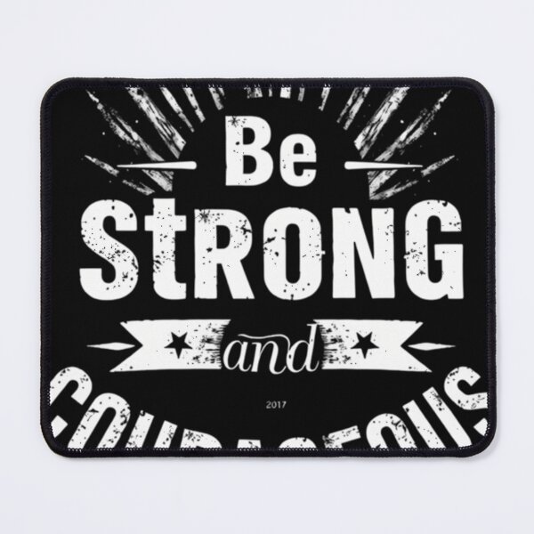 Item preview, Be Strong And Courageous designed and sold by MarkoPohtamo.