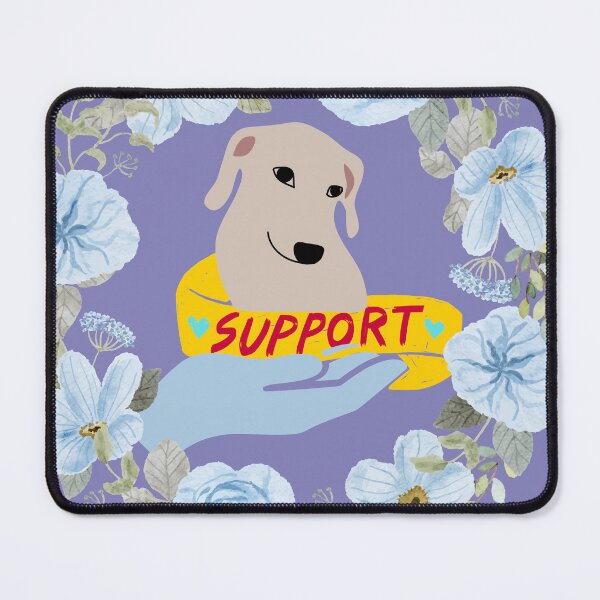 Item preview, 'Support the dogs in need', v1. animal art for the dog lovers designed and sold by DIVINE BODY LIFE .