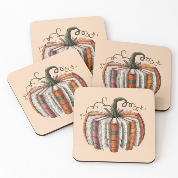 Item preview, Pumpkin Books - Halloween Art designed and sold by Frame & Fold.