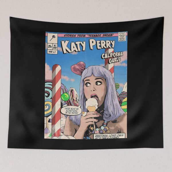 Item preview, Retro Comic Cover  Katy Perry Music Artwork designed and sold by IsaacLee1.
