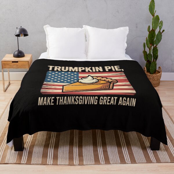 Item preview, USA Flag Trumpkin Pie Make Thanksgiving Great Again designed and sold by VladoZork.