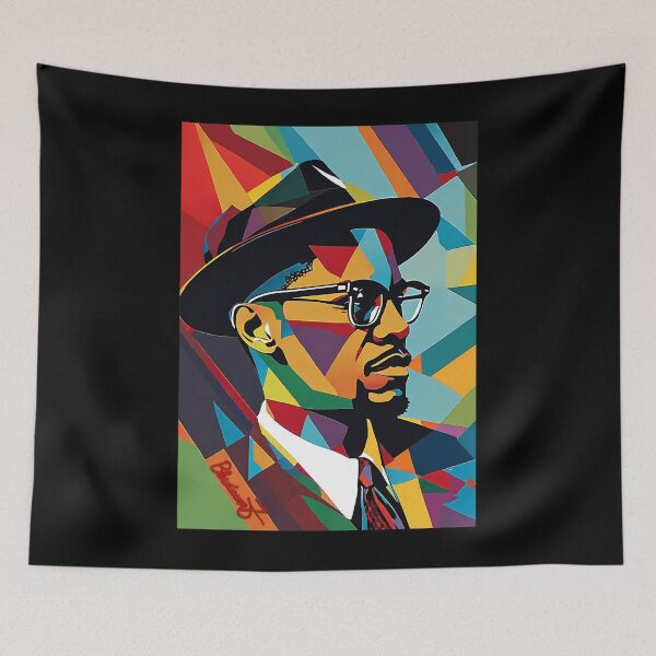 Item preview, Malcolm X designed and sold by IsaacLee1.