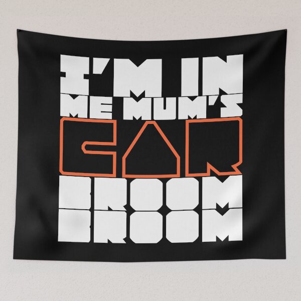 Item preview, “I’m in me mum’s car Broom broom” - colors 01 designed and sold by AdiDsgn.