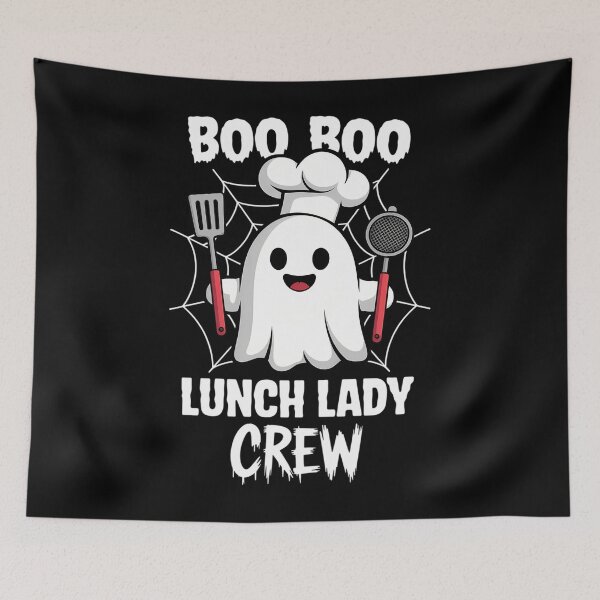 Item preview, Cafeteria Worker Funny Halloween School Lunch Lady designed and sold by ticlitule.