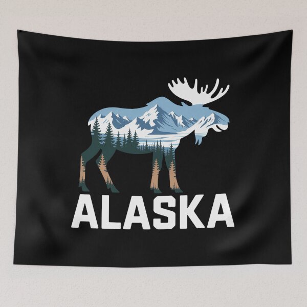 Item preview, Alaska Moose Mountain designed and sold by Bandikonsalez.