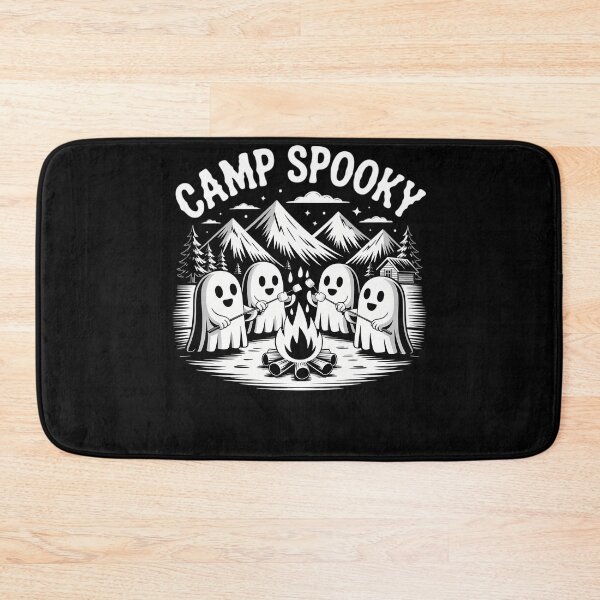 Item preview, Camp Spooky Summerween Summer Halloween Cute Ghost designed and sold by ticlitule.