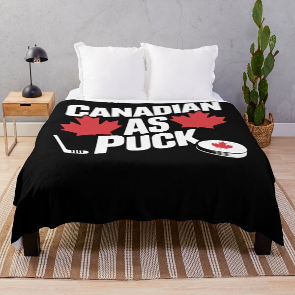 Item preview, Canadian as Puck Canada Day Mens Patriotic Christmas Hockey designed and sold by ticlitule.