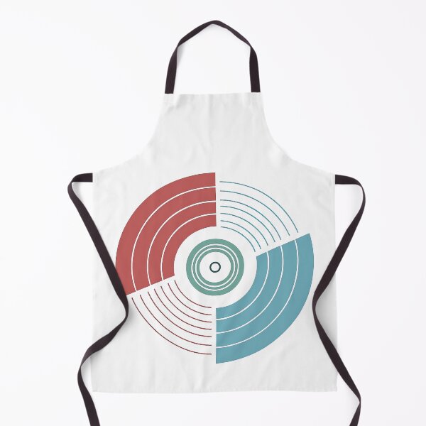 Item preview, Retro Vinyl Record Graphic Circle Design designed and sold by ArtfulWeave.