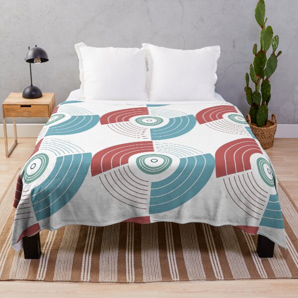 Item preview, Retro Vinyl Record Graphic Circle Design designed and sold by ArtfulWeave.