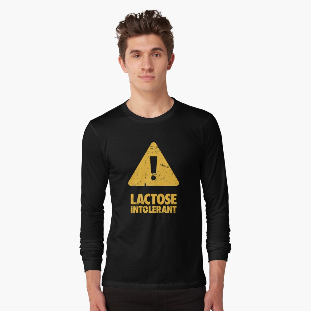 "Warning Funny Lactose Intolerance Gift" Tshirt by EMDdesign Redbubble